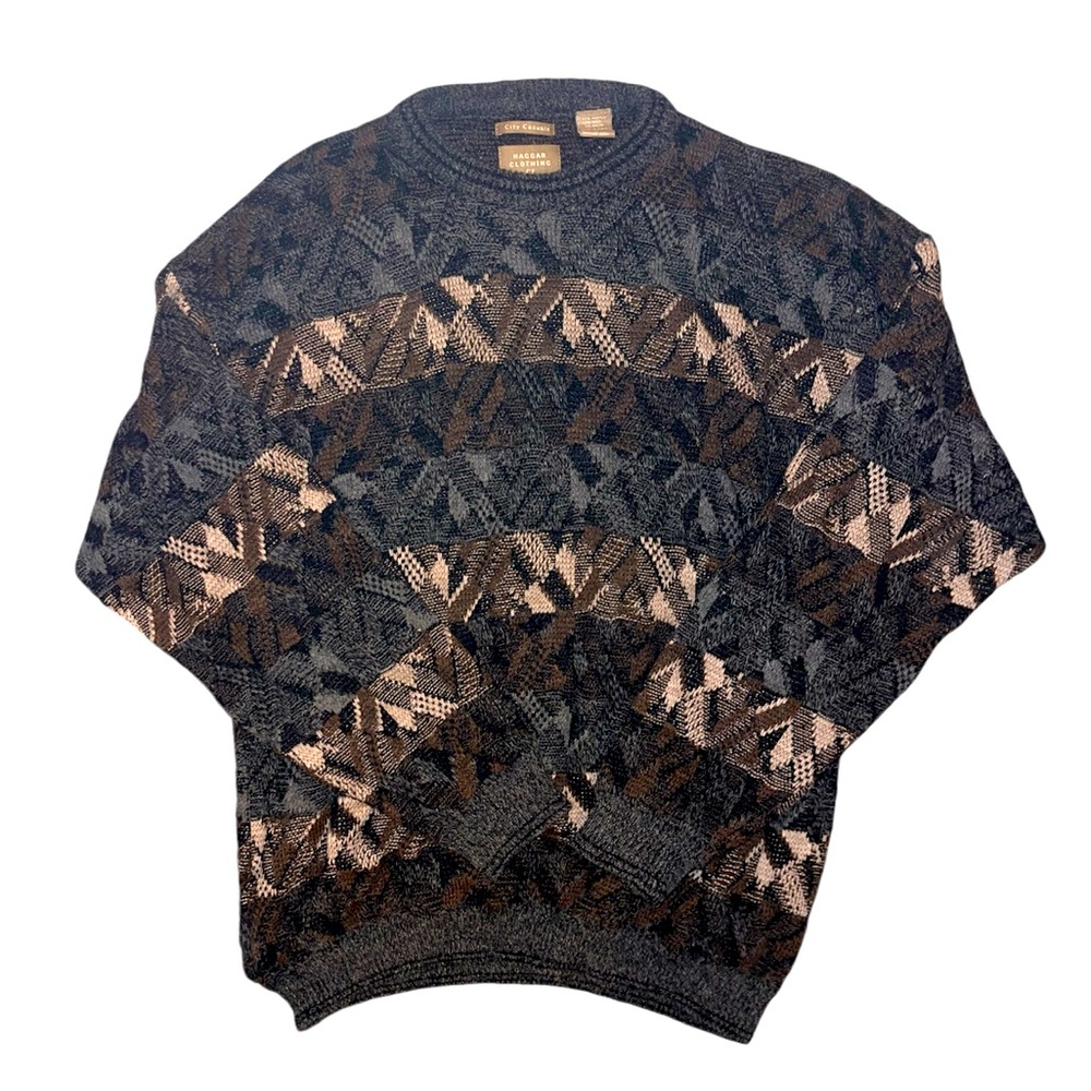 Oversized Vintage Grandpa Sweater